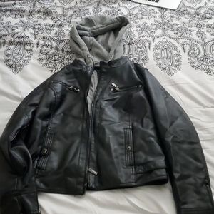 Leather jacket